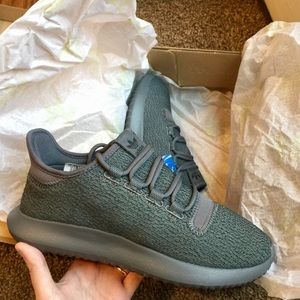 Adidas Dark Grey Tubular Shadow Sneakers